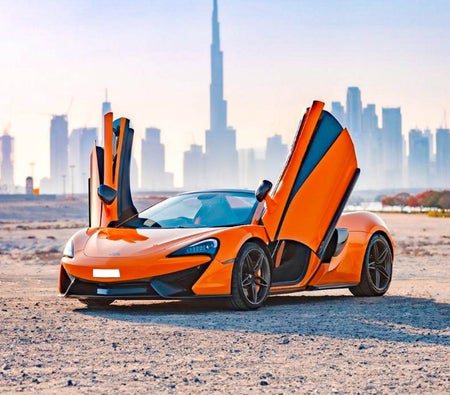 Miete McLaren 570S Spyder 2019 in Dubai