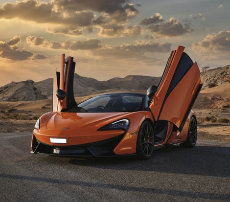 Huur McLaren 570S Spyder 2019 in Dubai