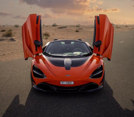 Miete McLaren 720S Spyder Novitec 2022 in Dubai
