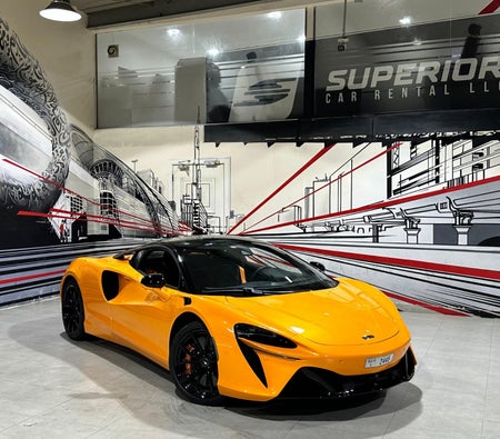 Rent McLaren Artura 2023 in Dubai