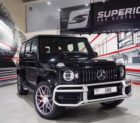 Rent Mercedes Benz AMG G63 Double Night Package 2021 in Sharjah