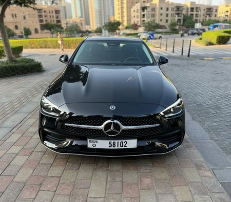 Miete Mercedes Benz C300 2022 in Dubai