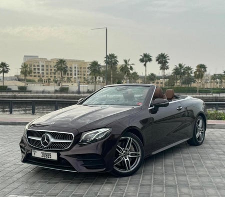 Alquilar Mercedes Benz E450 convertible 2019 en Dubai