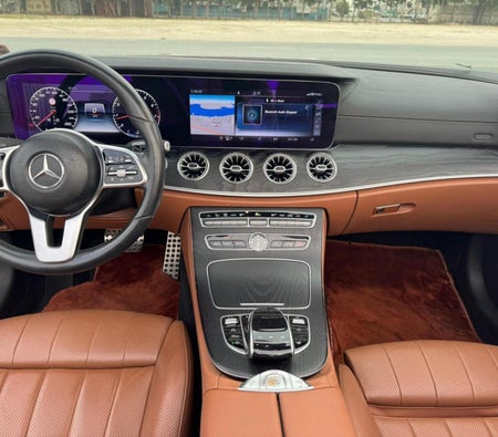 Rent Mercedes Benz E450 Convertible 2019 in Dubai