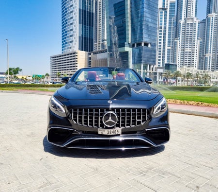 Rent Mercedes Benz S500 Convertible 2019 in Dubai