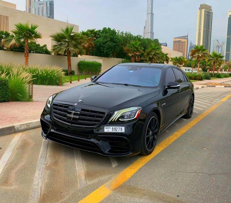 Location Mercedes Benz S560 2019 dans Dubai