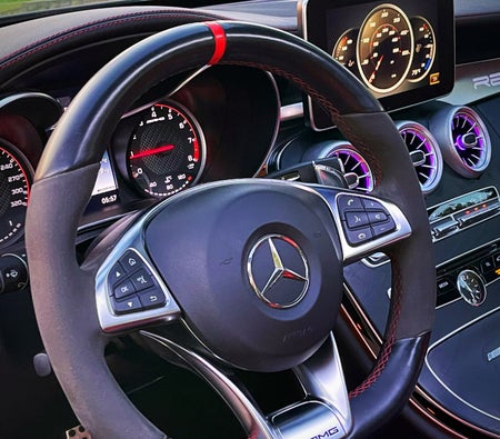 Mercedes Benz AMG C63 Price in Dubai - Luxury Car Hire Dubai - Mercedes Benz Rentals