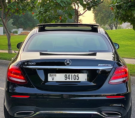 Rent Mercedes Benz AMG E300 2019 in Dubai