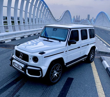 Rent Mercedes Benz AMG G63 Double Night Package 2019 in Dubai