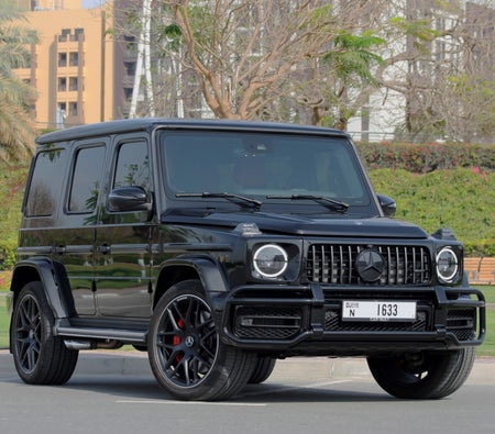 Rent Mercedes Benz AMG G63 Double Night Package 2022 in Fujairah