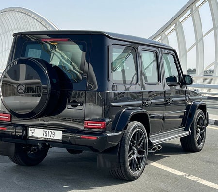 Rent Mercedes Benz AMG G63 Double Night Package 2023 in Dubai