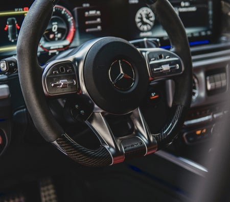 Rent Mercedes Benz AMG G63 Double Night Package 2023 in Dubai