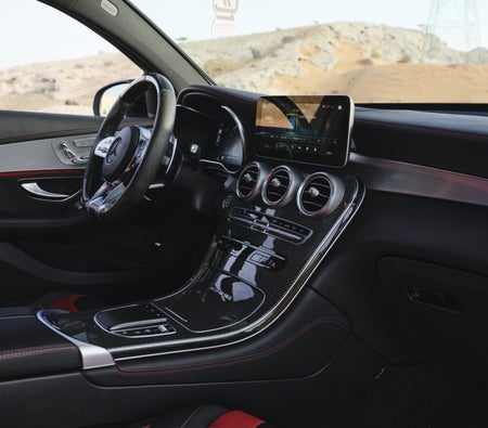 Huur Mercedes-Benz AMG GLC 63 Coupé 2020 in Abu Dhabi
