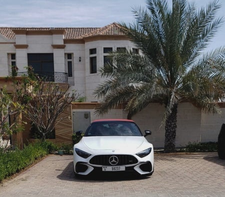 Miete Mercedes Benz AMG-SL63 2023 in Dubai