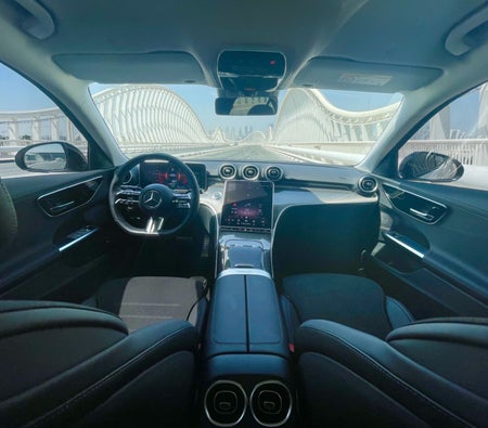Rent Mercedes Benz C200 2022 in Dubai