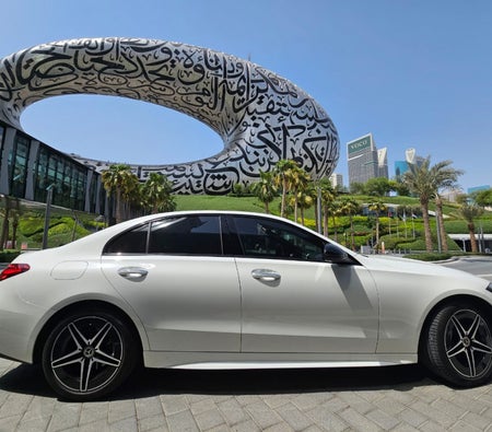 Rent Mercedes Benz C200 2023 in Dubai