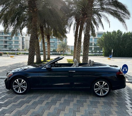 Rent Mercedes Benz C300 Convertible 2020 in Dubai