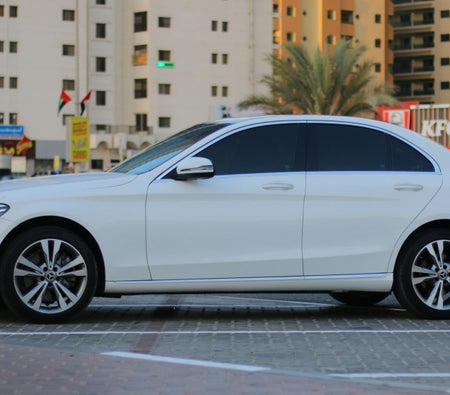 Rent Mercedes Benz C300 2020 in Sharjah