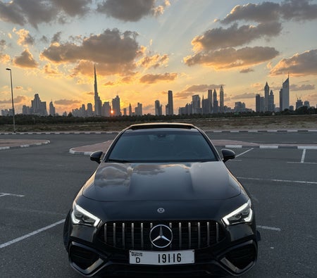 Rent Mercedes Benz CLA 250 2021 in Dubai