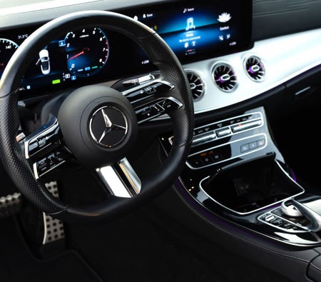 Rent Mercedes Benz E200 Convertible 2021 in Dubai