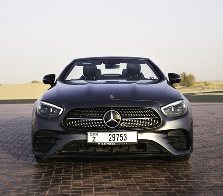 Rent Mercedes Benz E200 Convertible 2021 in Dubai