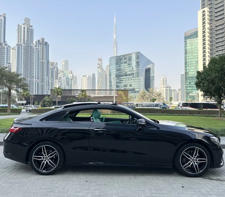 Rent Mercedes Benz E300 Coupe 2021 in Dubai