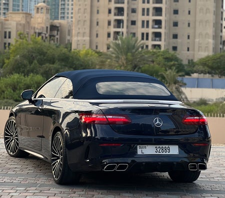 Mercedes Benz E450 Convertible Price in Dubai - Convertible Hire Dubai - Mercedes Benz Rentals