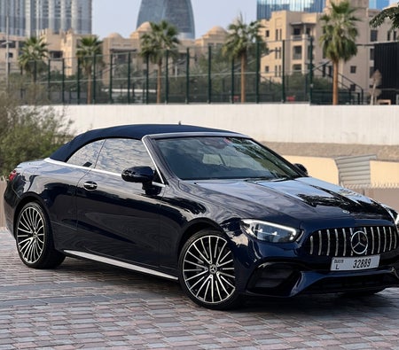 Mercedes Benz E450 Convertible Price in Dubai - Convertible Hire Dubai - Mercedes Benz Rentals