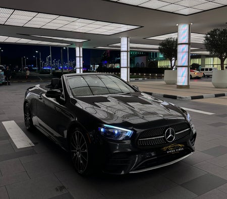 Rent Mercedes Benz E450 Convertible 2022 in Dubai