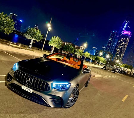 Alquilar Mercedes Benz E450 convertible 2020 en Dubai