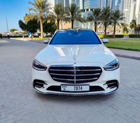 Rent Mercedes Benz S500 2021 in Dubai