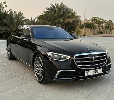 Rent Mercedes Benz S500 2022 in Dubai