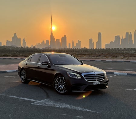 Rent Mercedes Benz S560 2019 in Dubai