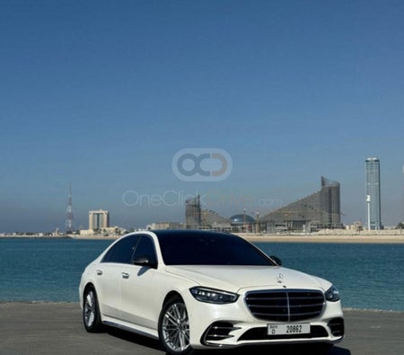 Miete Mercedes Benz S580 2021 in Dubai