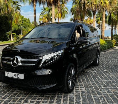Mercedes Benz V250 Price in Dubai - Van Hire Dubai - Mercedes Benz Rentals