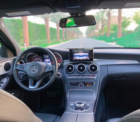 Rent Mercedes Benz AMG C63 2018 in Dubai