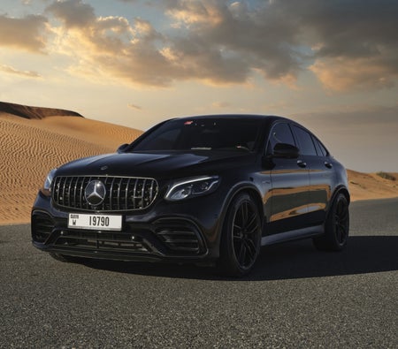 Rent Mercedes Benz AMG GLC 63S Coupe 2018 in Abu Dhabi