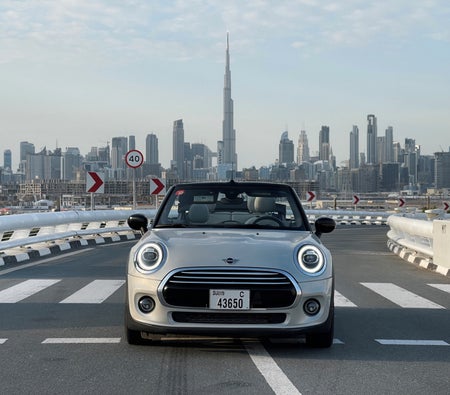 Rent Mini Cooper Convertible 2020 in Dubai