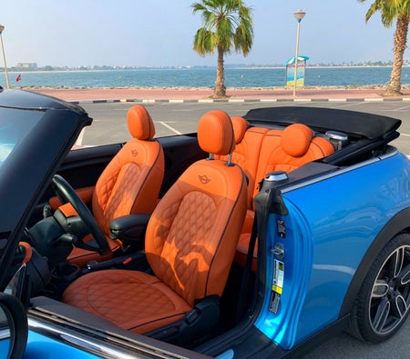 Rent Mini Cooper JCW Convertible 2019 in Dubai