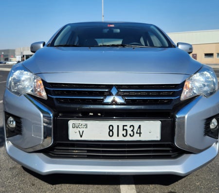 Rent Mitsubishi Attrage 2021 in Dubai