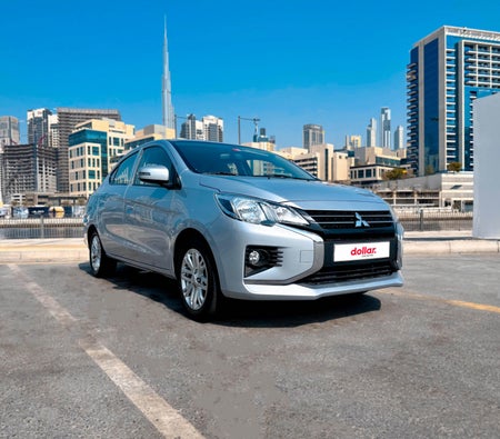 Rent Mitsubishi Attrage 2022 in Ajman