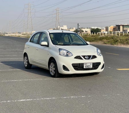 Rent Nissan Micra 2020 in Dubai