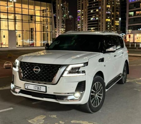 Rent Nissan Patrol Platinum V8 2022 in Dubai