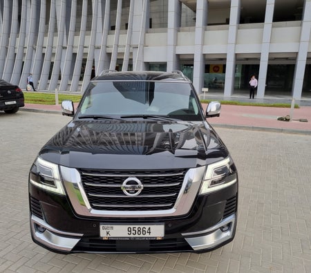 Rent Nissan Patrol Platinum 2021 in Dubai