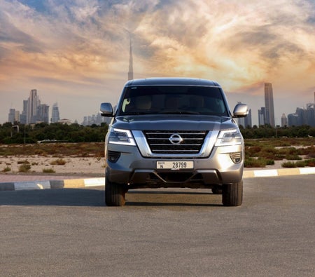 Rent Nissan Patrol Platinum 2021 in Abu Dhabi