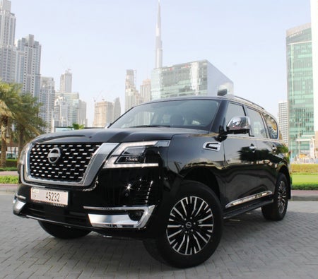 Rent Nissan Patrol Platinum 2022 in Sharjah
