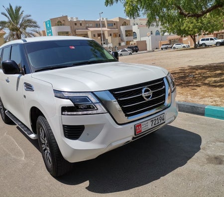 Location Nissan Patrouille 2020 dans Abu Dhabi