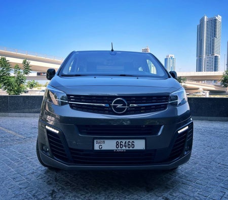 Rent Opel Zafira 7S 2023 in Abu Dhabi