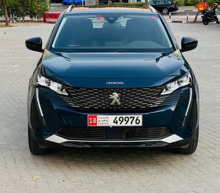 Rent Peugeot 3008 2023 in Dubai