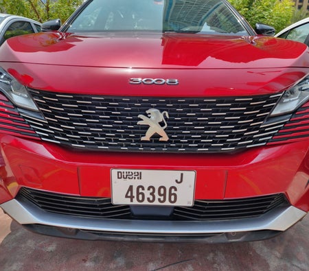 Rent Peugeot 3008 2023 in Dubai